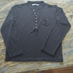 Imperial v neck buttoned sweater